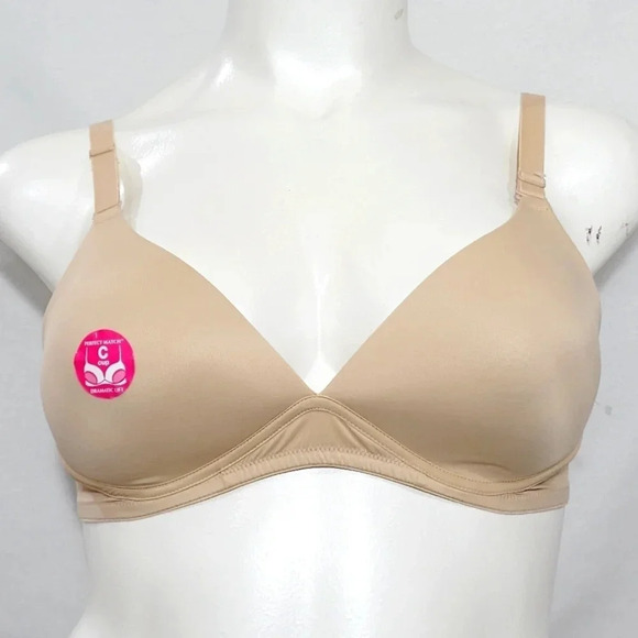 36B Hanes HC58 Lift Perfection Wire Free Bra Nude NWT - Picture 1 of 5